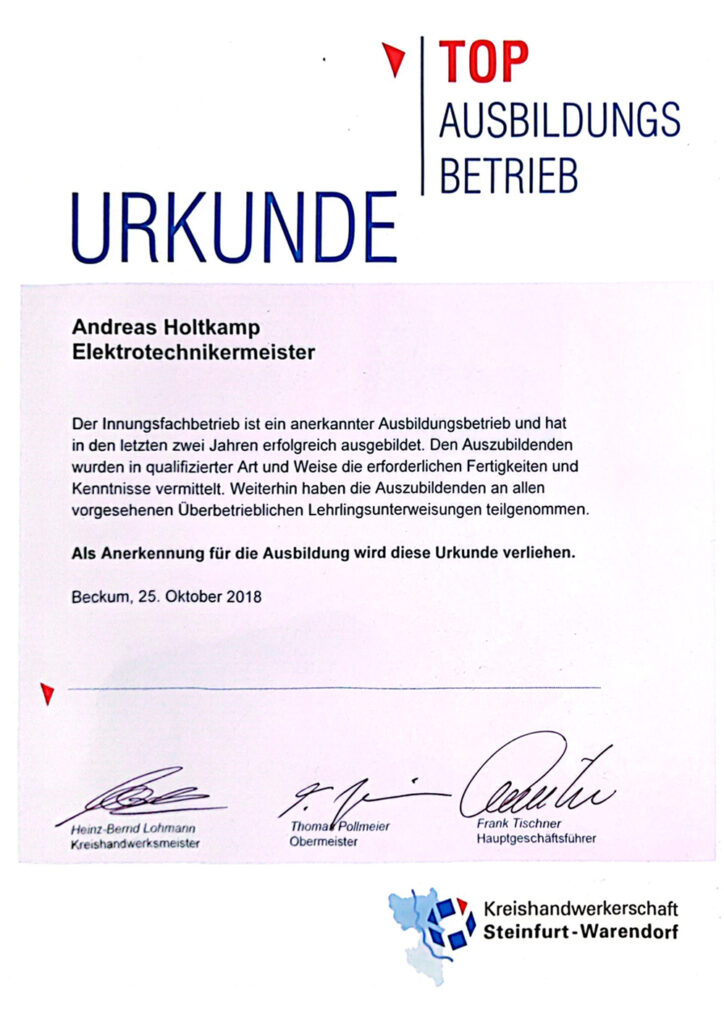 Top Ausbildungsbetrieb